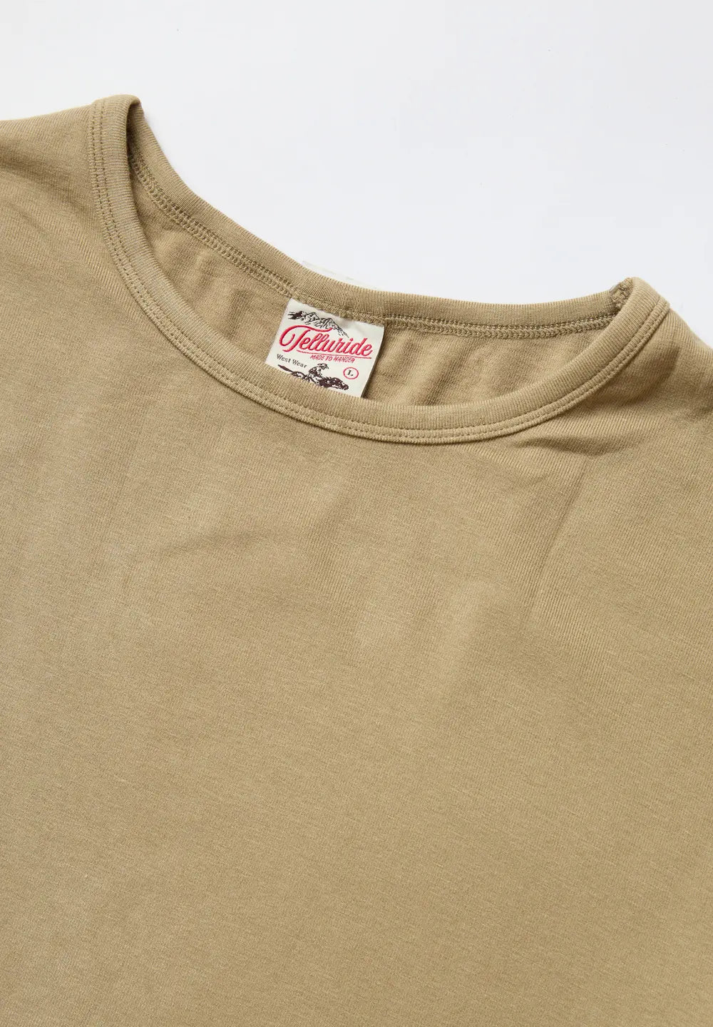 TELLURIDE BLANK T-SHIRT - STONE