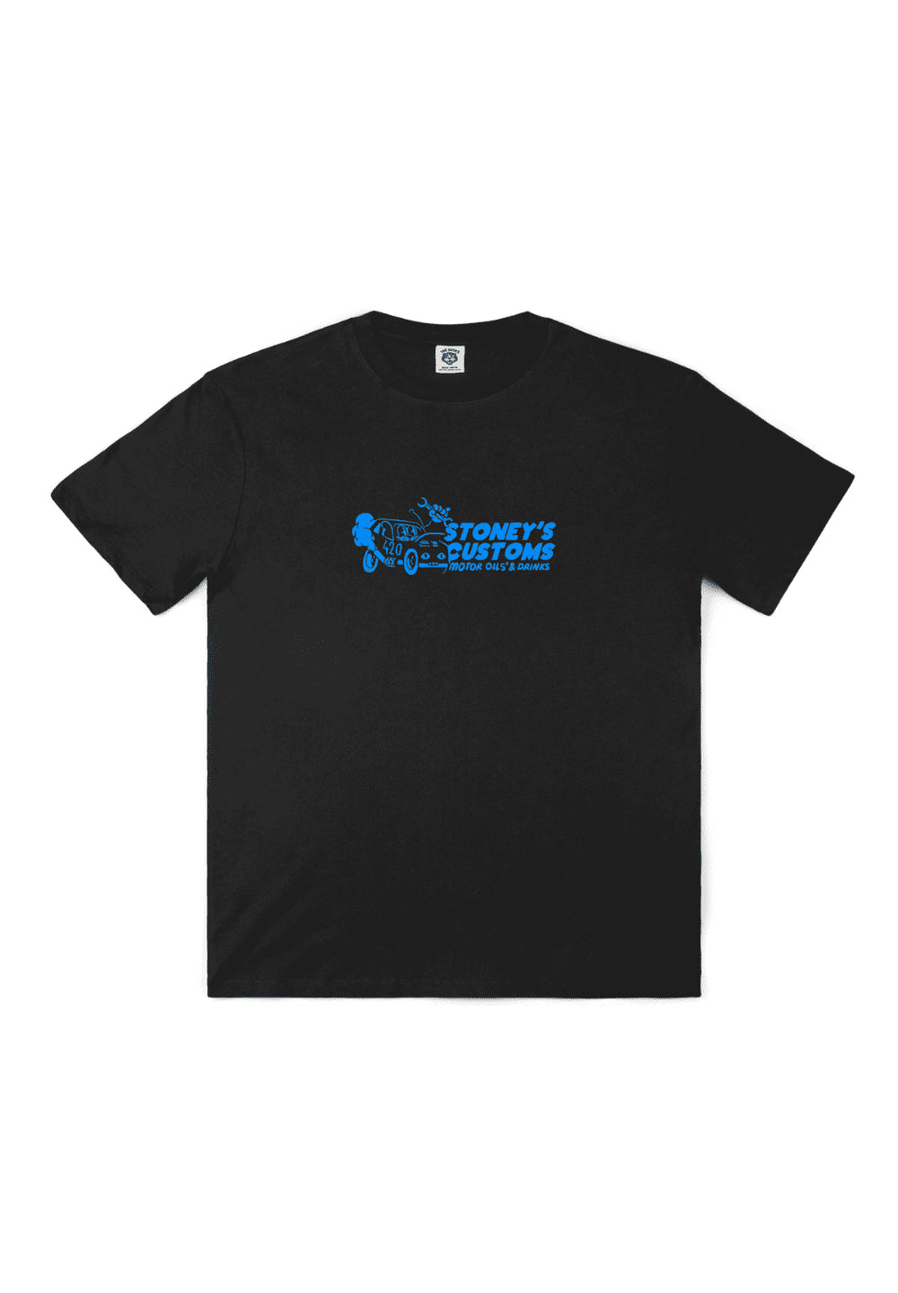 THE DUDES STONEYS BONG T-SHIRT S/S - BLACK