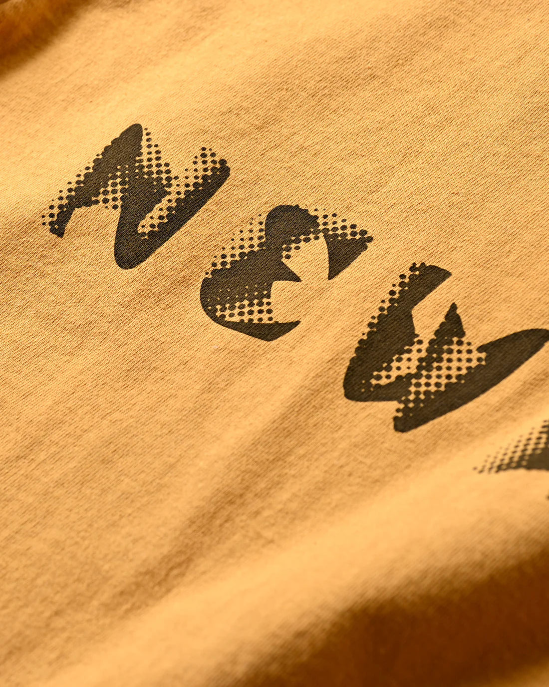 UNISON SPECIAL S/S NICKY 16/-DE RINGER TEE(NEWAGE) - MUSTARD