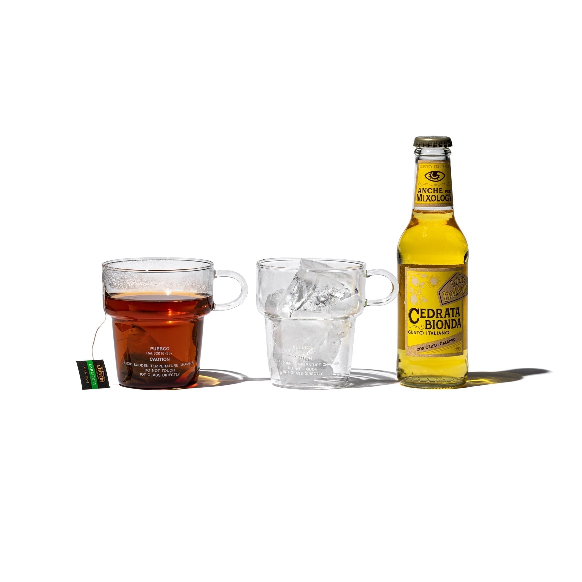 PUEBCO BOROSILICATE GLASS MUG / Deep Stacking
