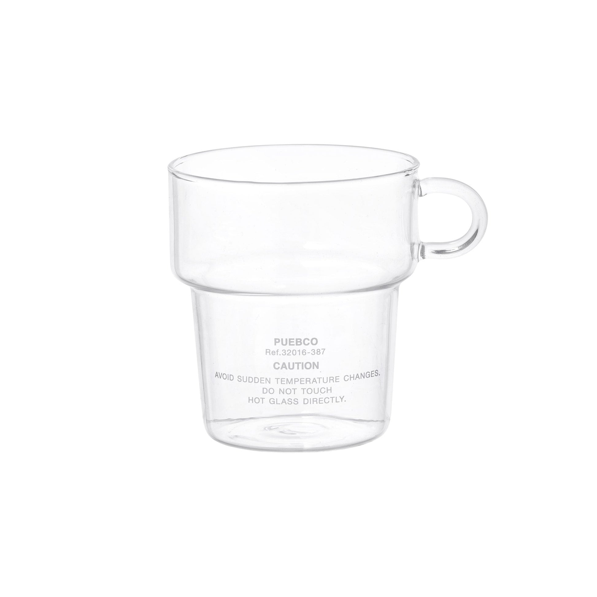 PUEBCO BOROSILICATE GLASS MUG / Deep Stacking