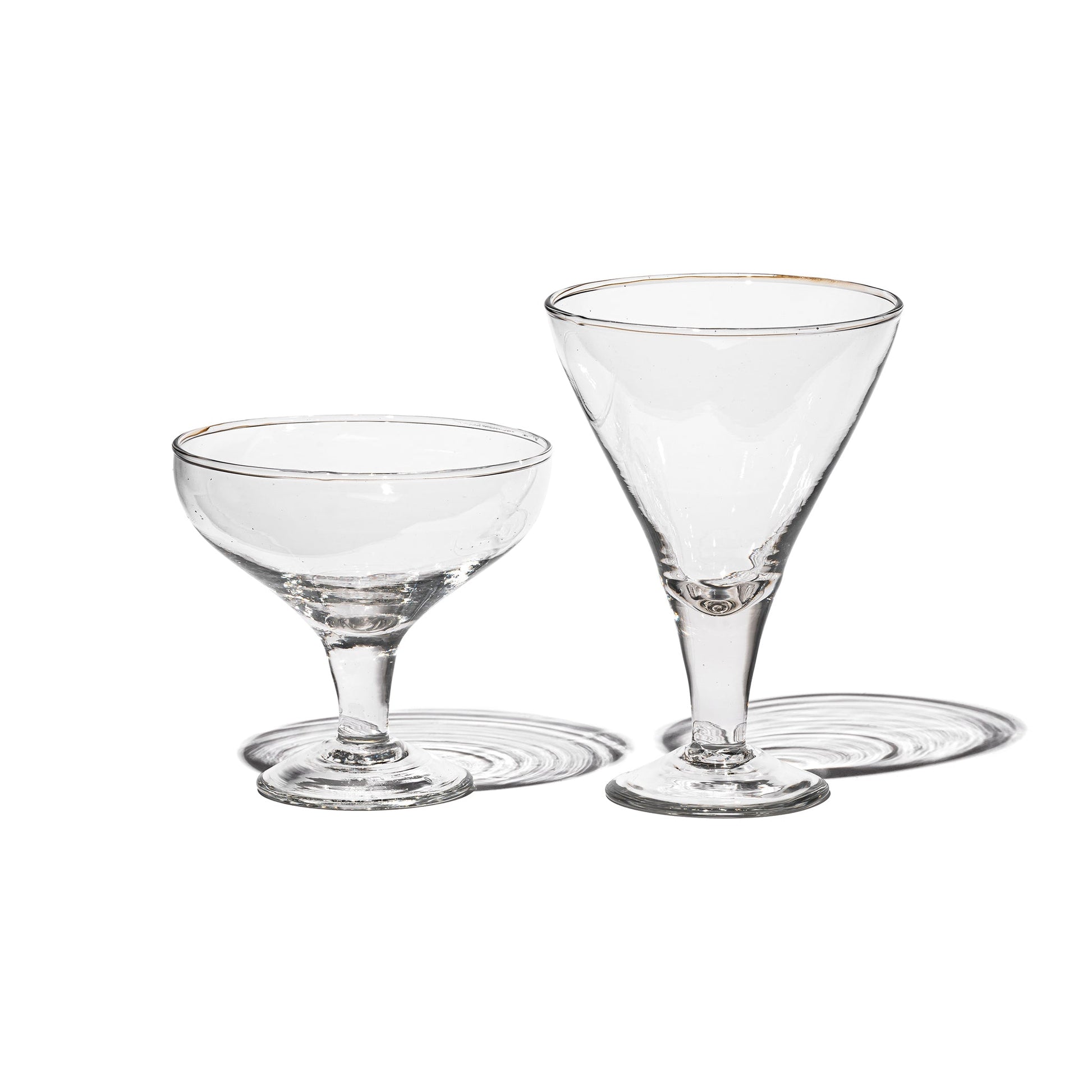 Puebco Blow Glass Dessert Cup / Triangle — view 10