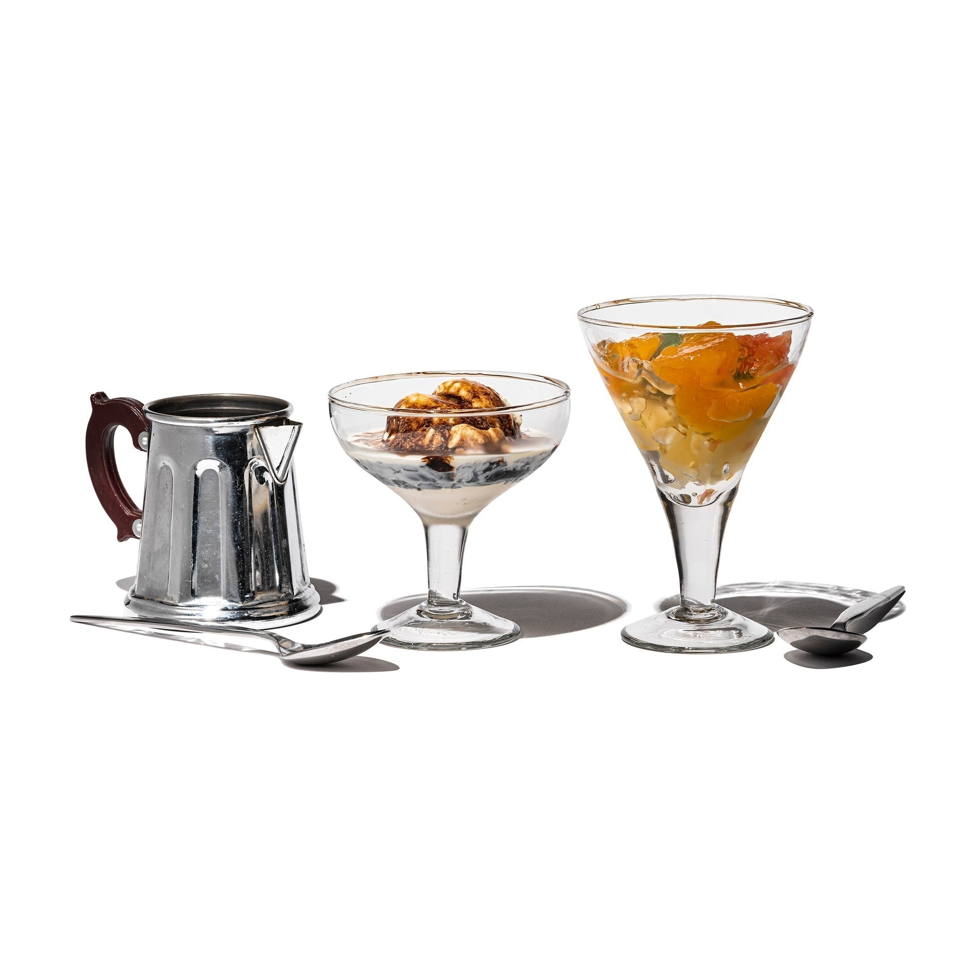 Puebco Blow Glass Dessert Cup / Triangle — view 6