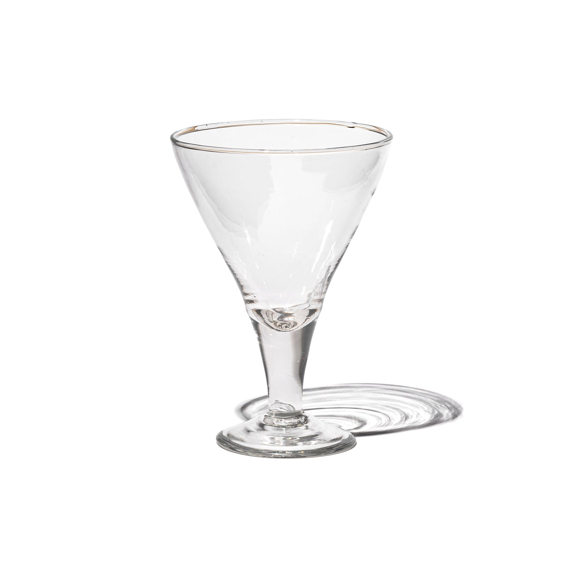 PUEBCO BLOW GLASS DESSERT CUP / Triangle