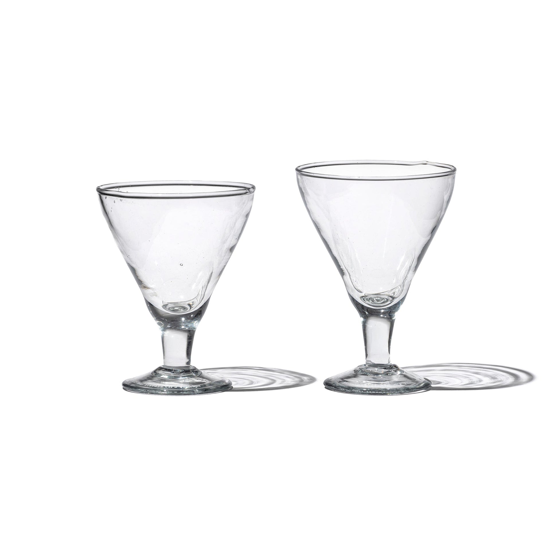 Puebco Blow Glass Dessert Cup / Triangle — view 3