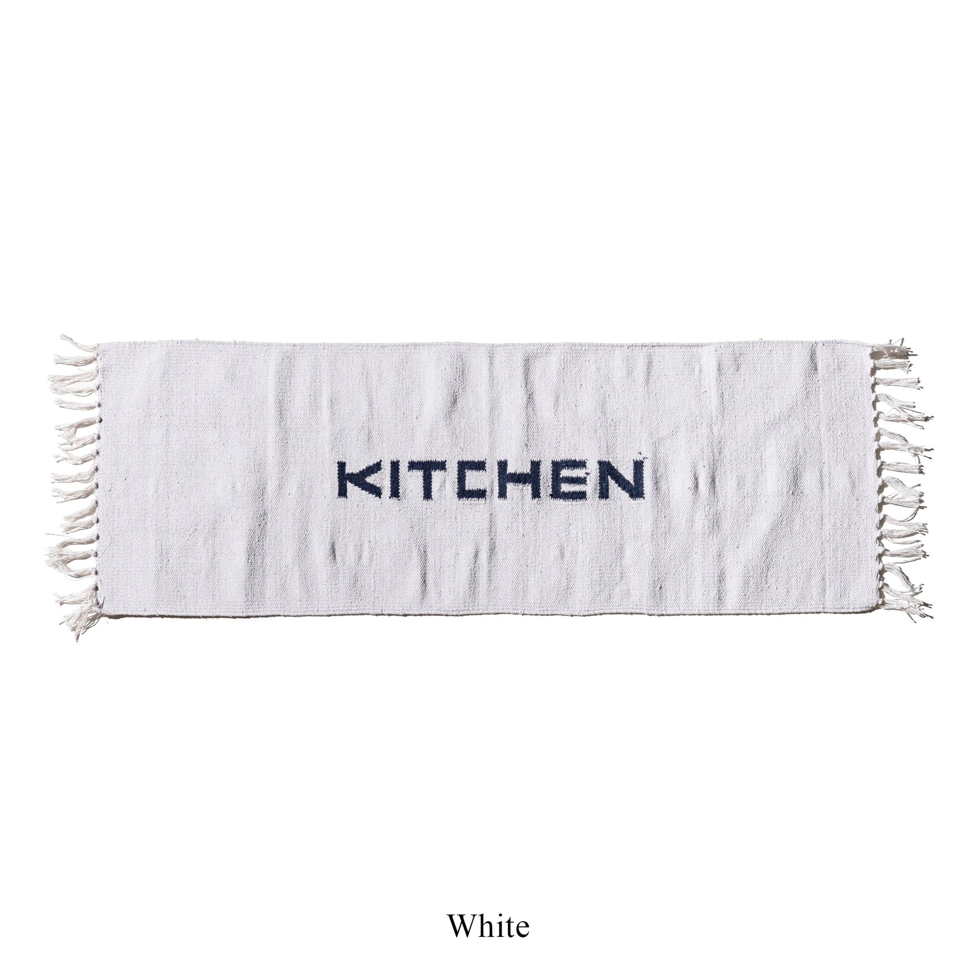 PUEBCO HANDLOOMED RECYCLE YARN KITCHEN MAT