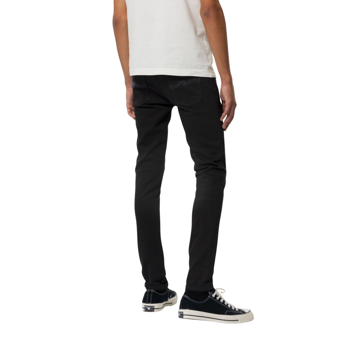 NUDIE Tight Terry - Everblack