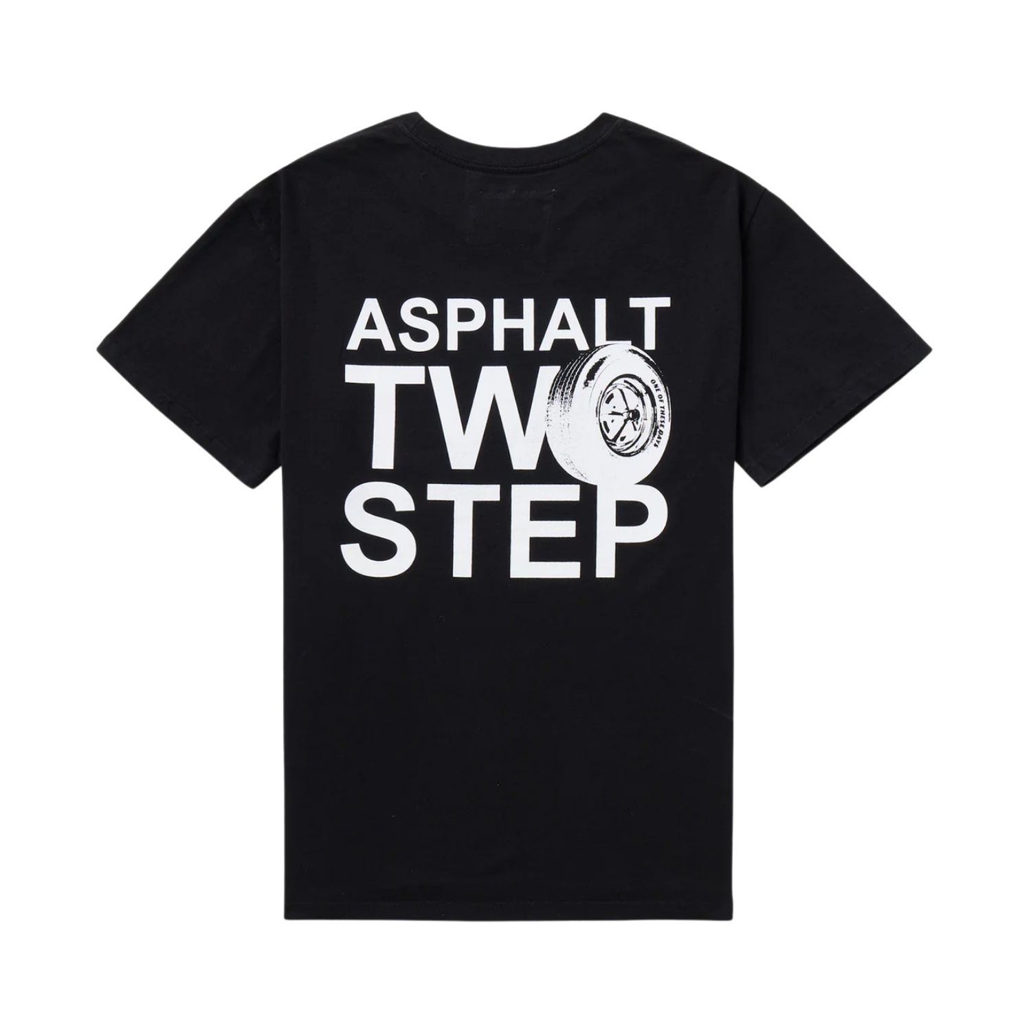 ONE OF THESE DAYS ASPHALT TWO STEP T-SHIRT - BLACK