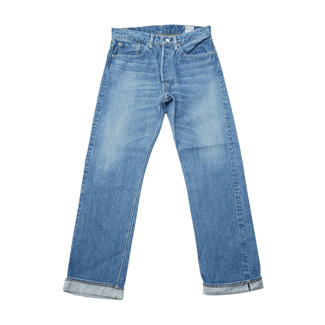 ORSLOW 105 STANDARD SELVEDGE DENIM - 2 YEAR WASH - 3
