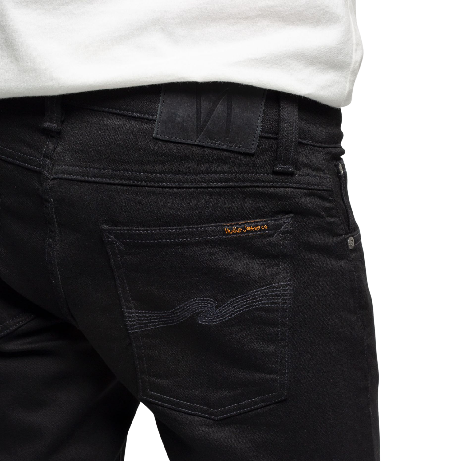 NUDIE Tight Terry - Everblack