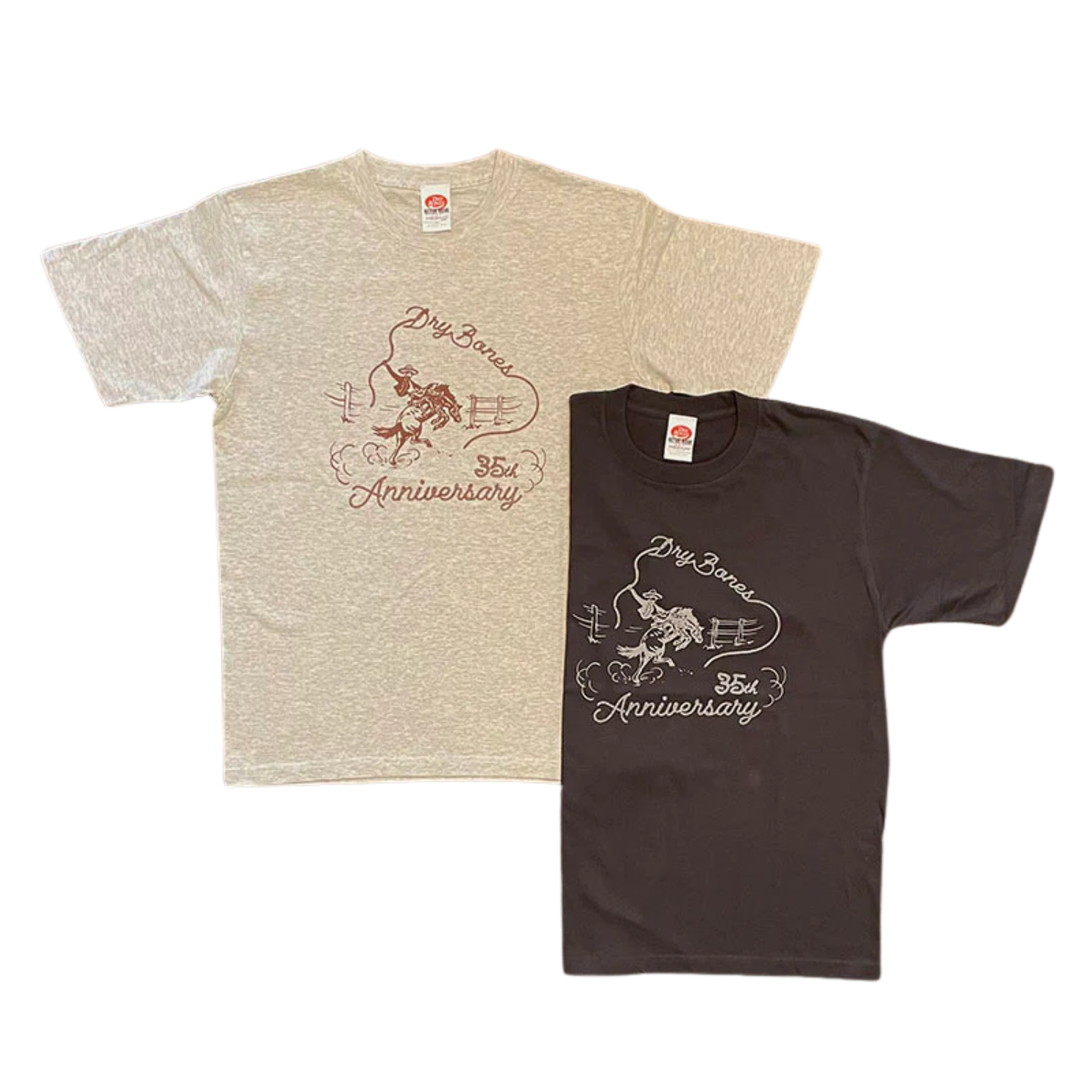 DRY BONES 35TH YIPPEE KI-YAY - CHARCOAL