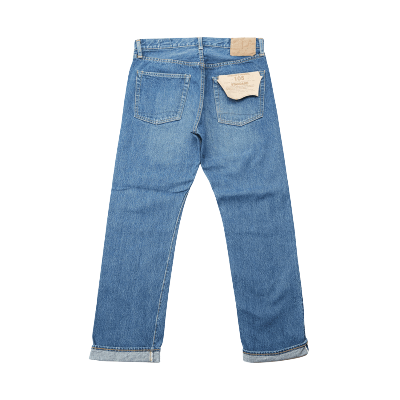 ORSLOW 105 STANDARD SELVEDGE DENIM - 2 YEAR WASH - 3