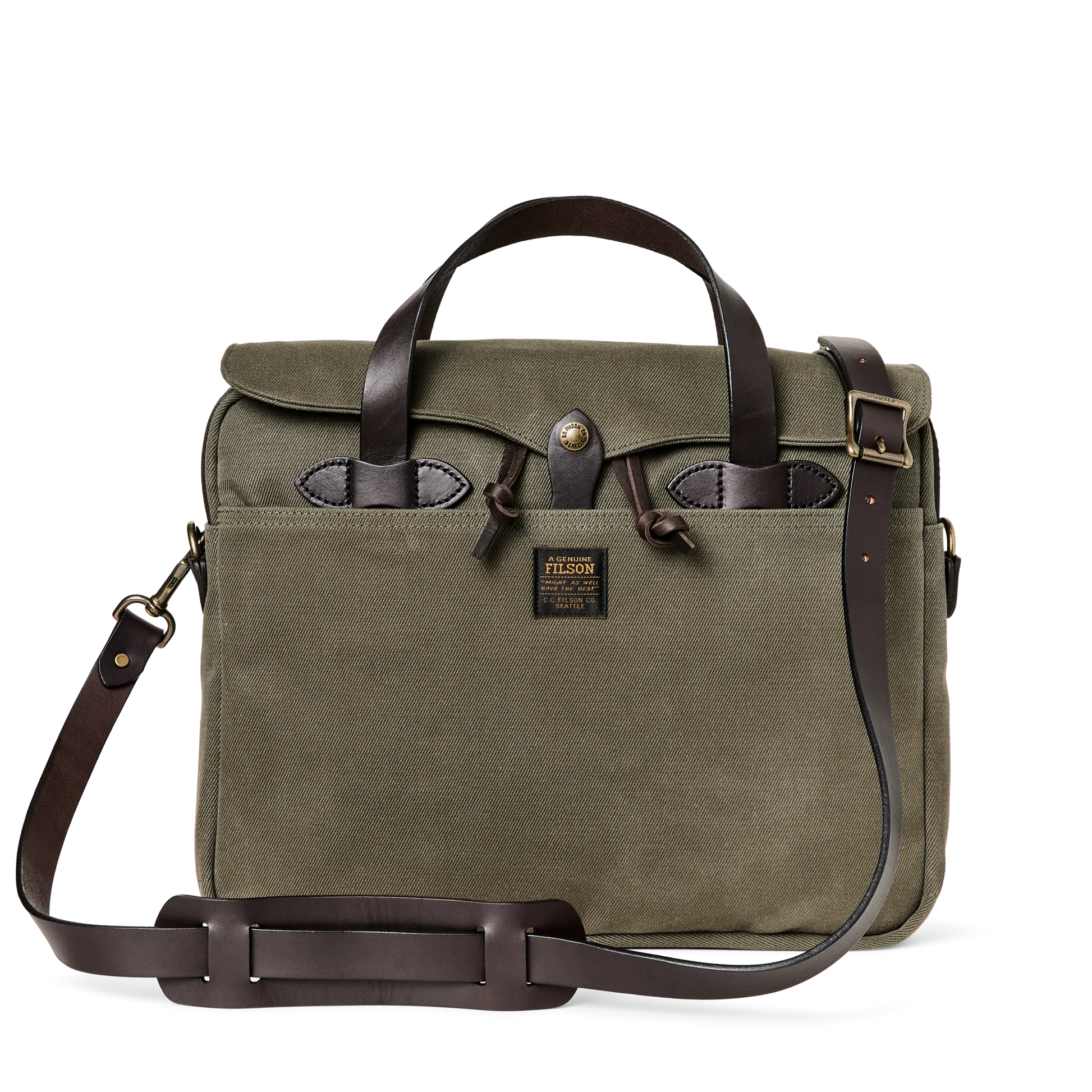 FILSON ORIGINAL BRIEFCASE - OTTER GREEN