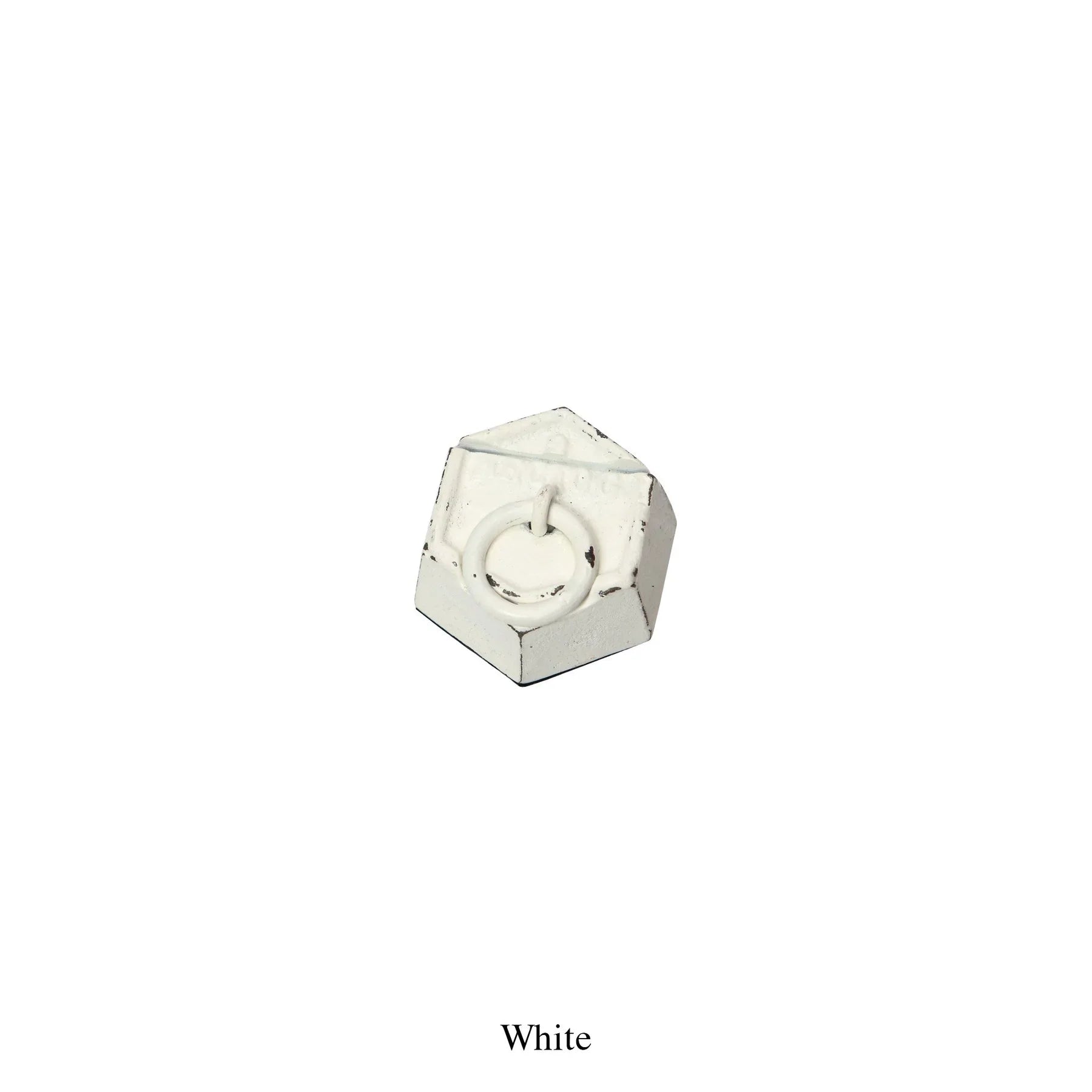 Puebco 200G Paper Weight/Card Holder — Mat White — view 2