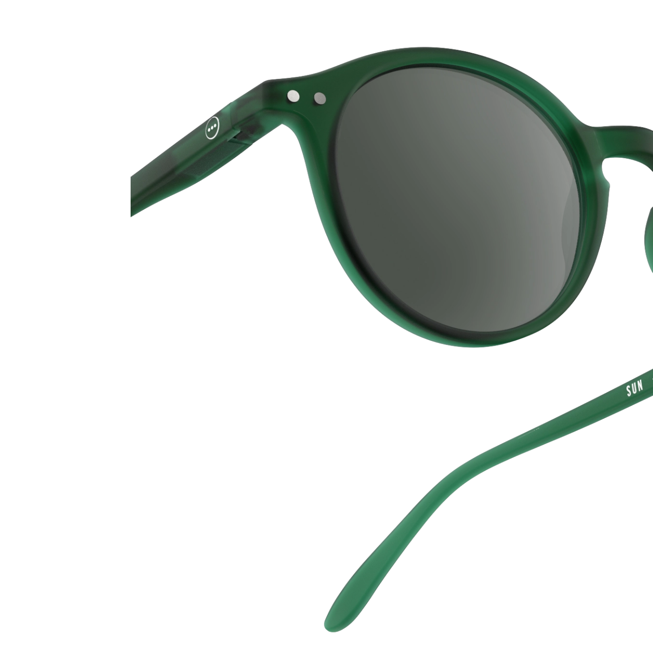 IZIPIZI READING SUN D CRYSTAL GREEN LENSES +1 - CRYSTAL