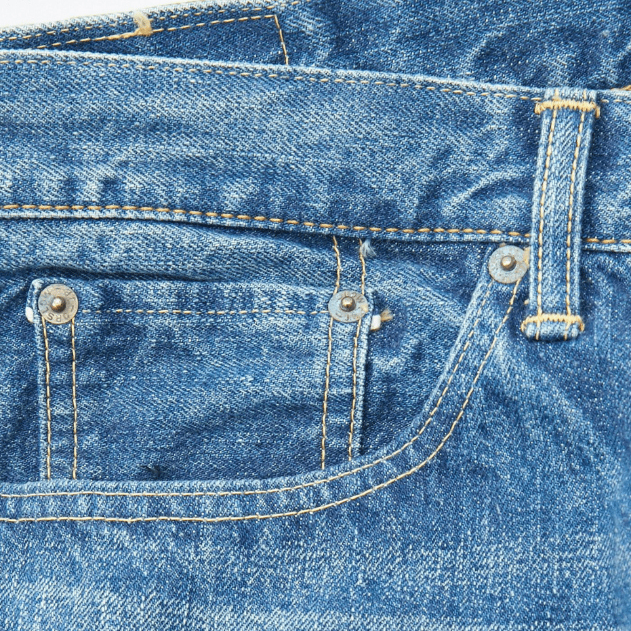 ORSLOW 105 STANDARD SELVEDGE DENIM - 2 YEAR WASH - 3