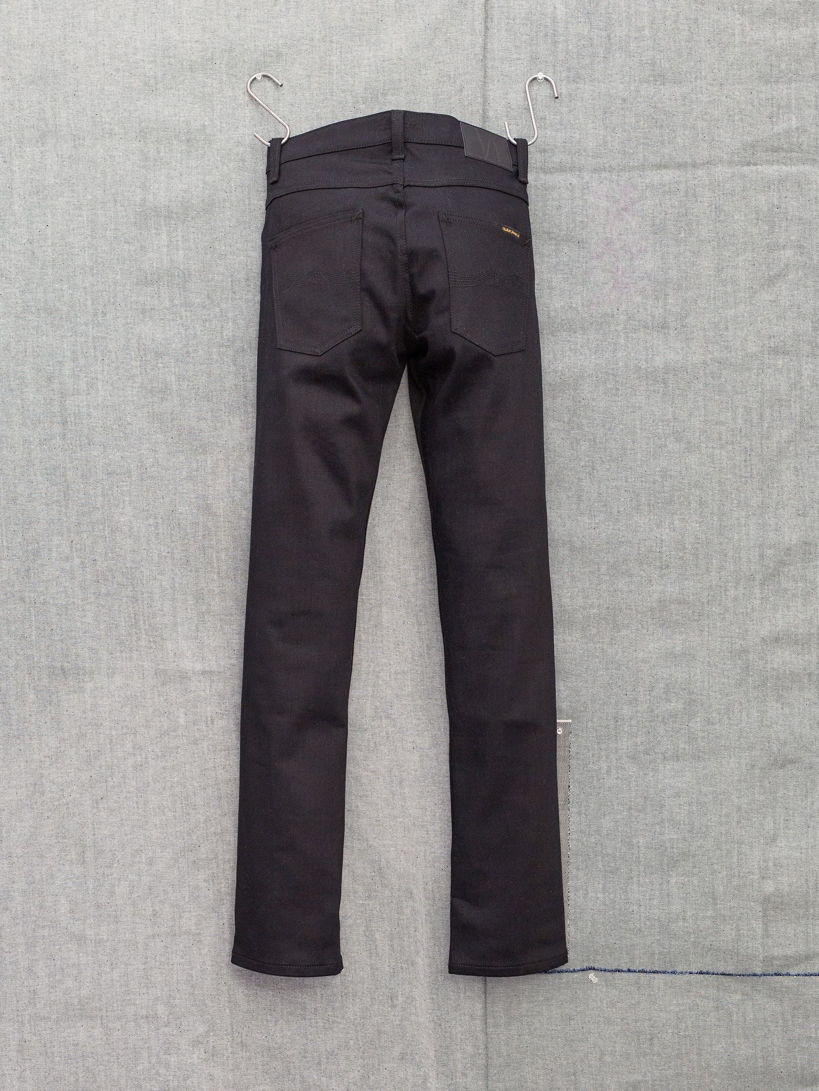 Nudie Jeans Grim Tim — Dry Everblack — view 3