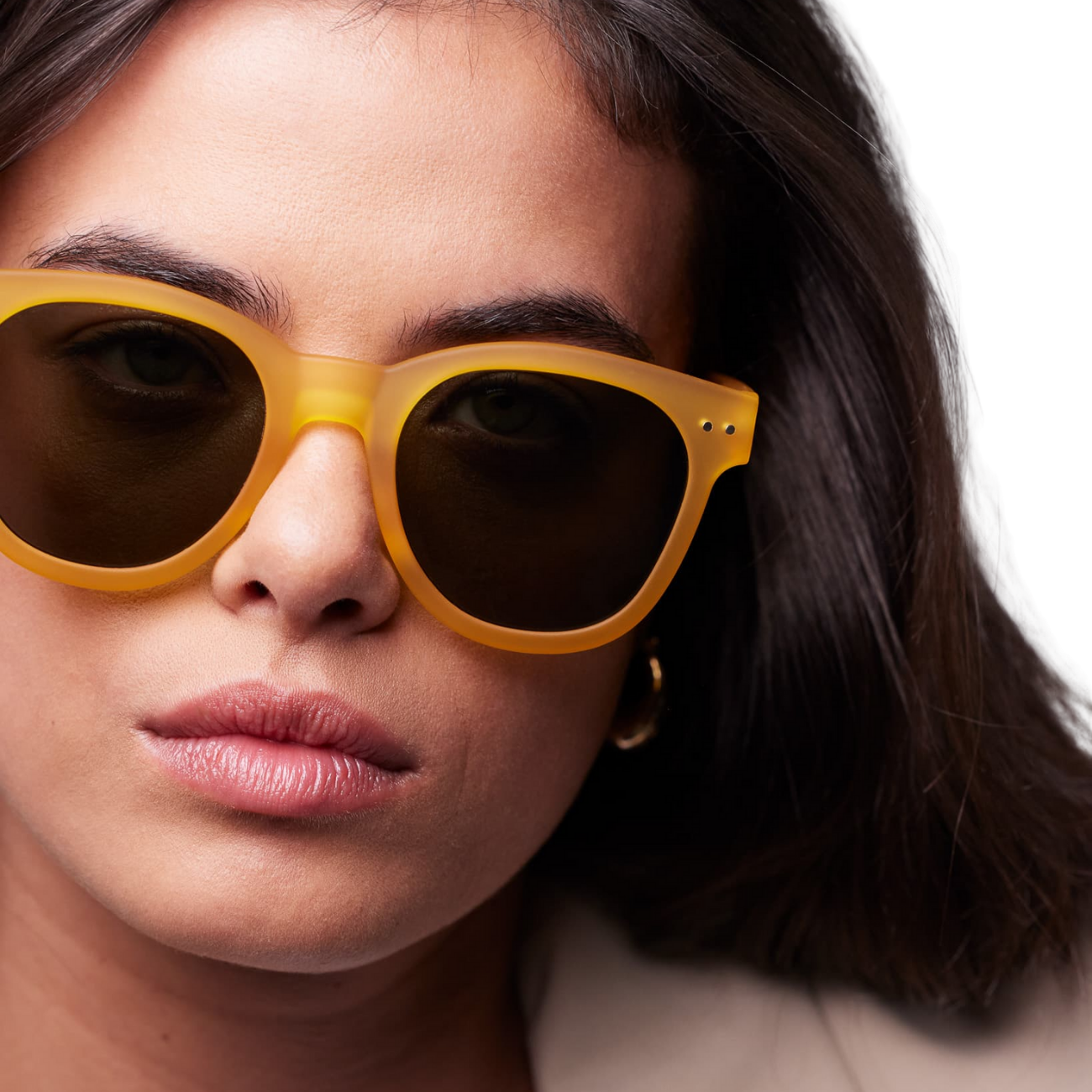 IZIPIZI SUN N YELLOW HONEY GREEN LENSES - YELLOW HONEY