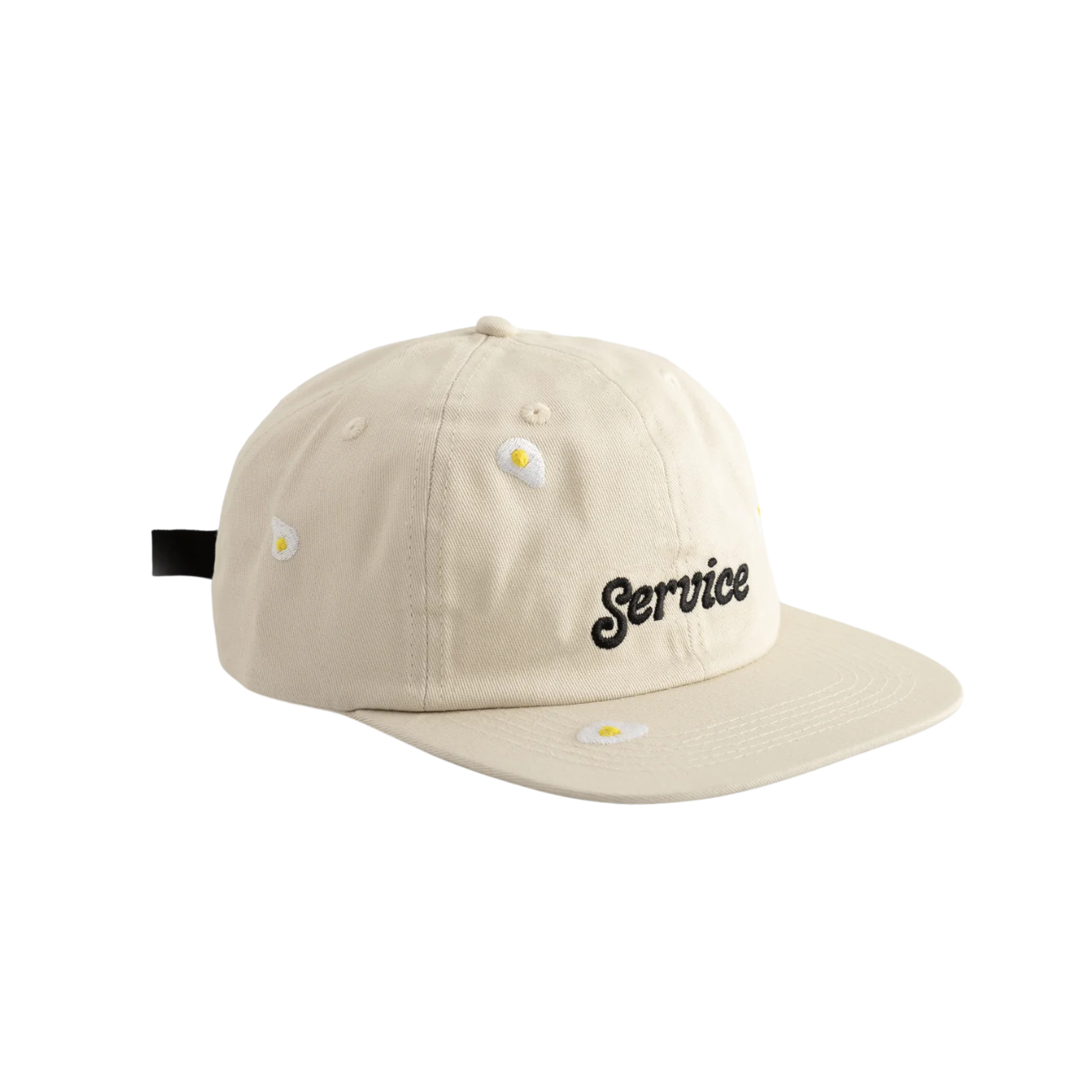 Service Works Service Fried Cap — Bone — front view