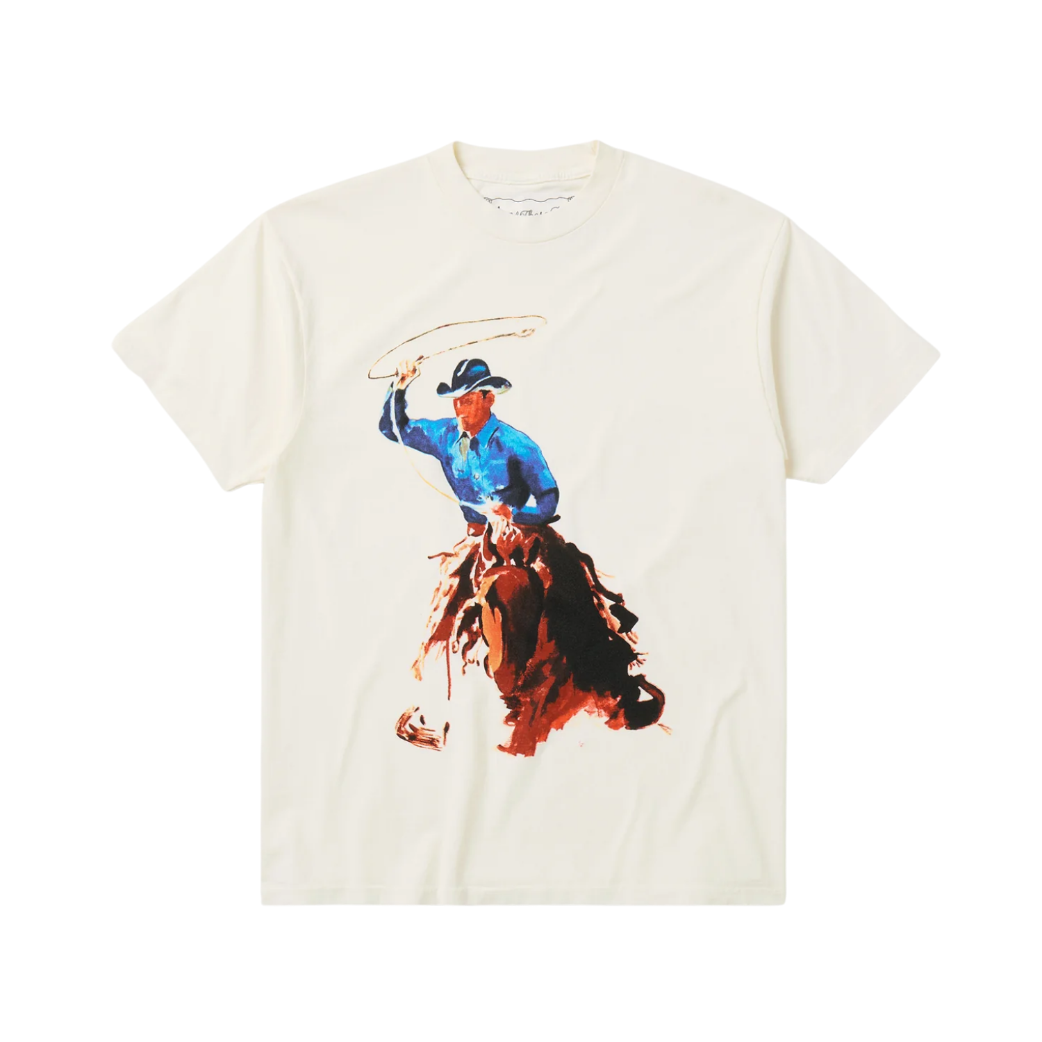 ONE OF THESE DAYS BURNS MUCH BRIGHTER T-SHIRT - BONE
