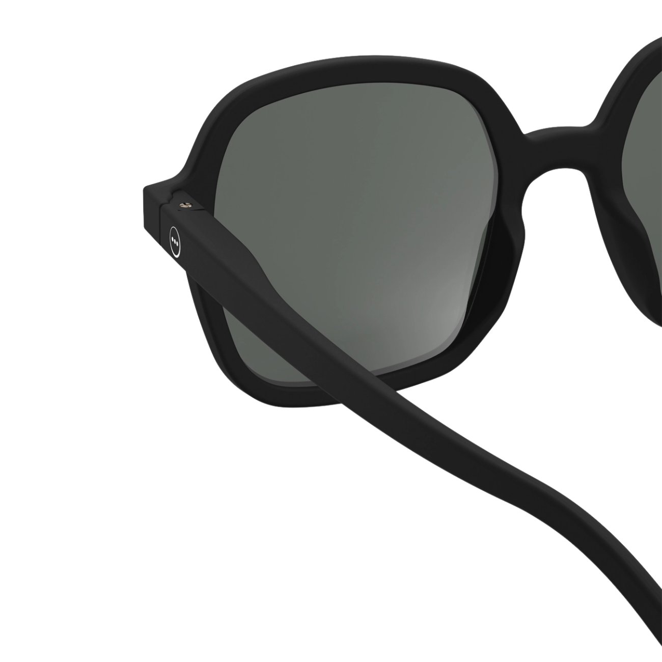 IZIPIZI SUN OFFICE BLACK GREY LENSES - BLACK