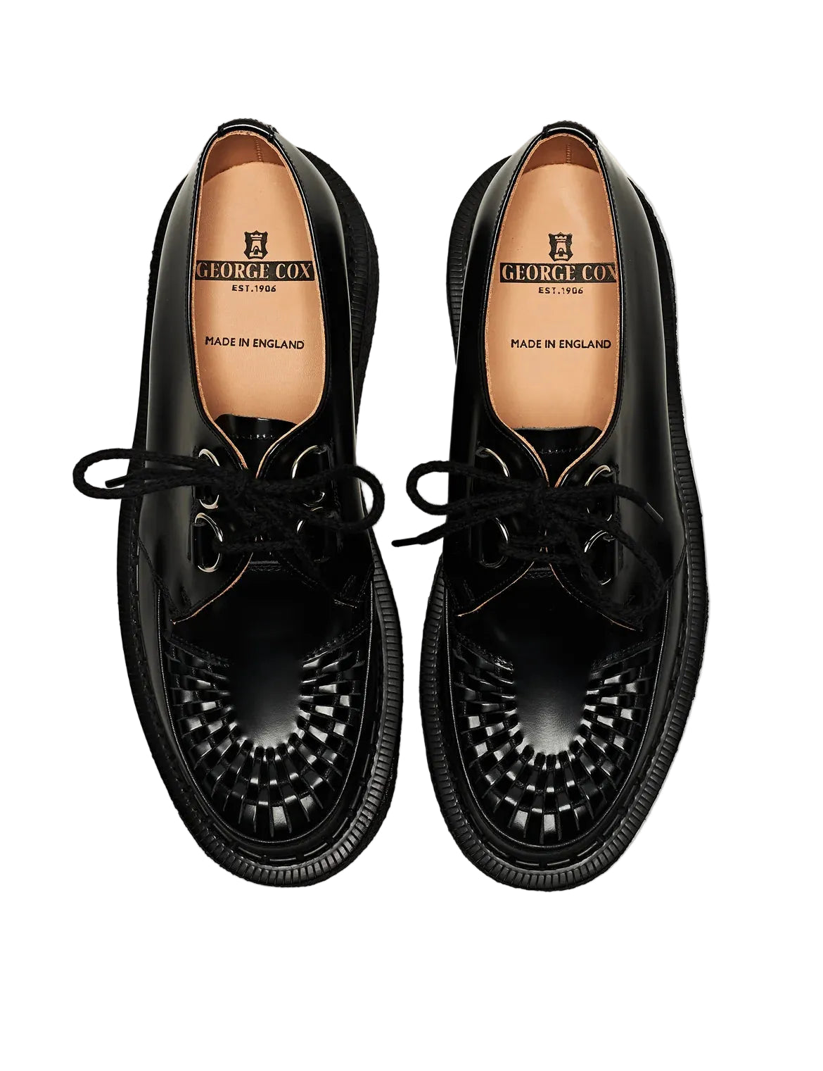 GEORGE COX SKIPTON D RING - BLACK