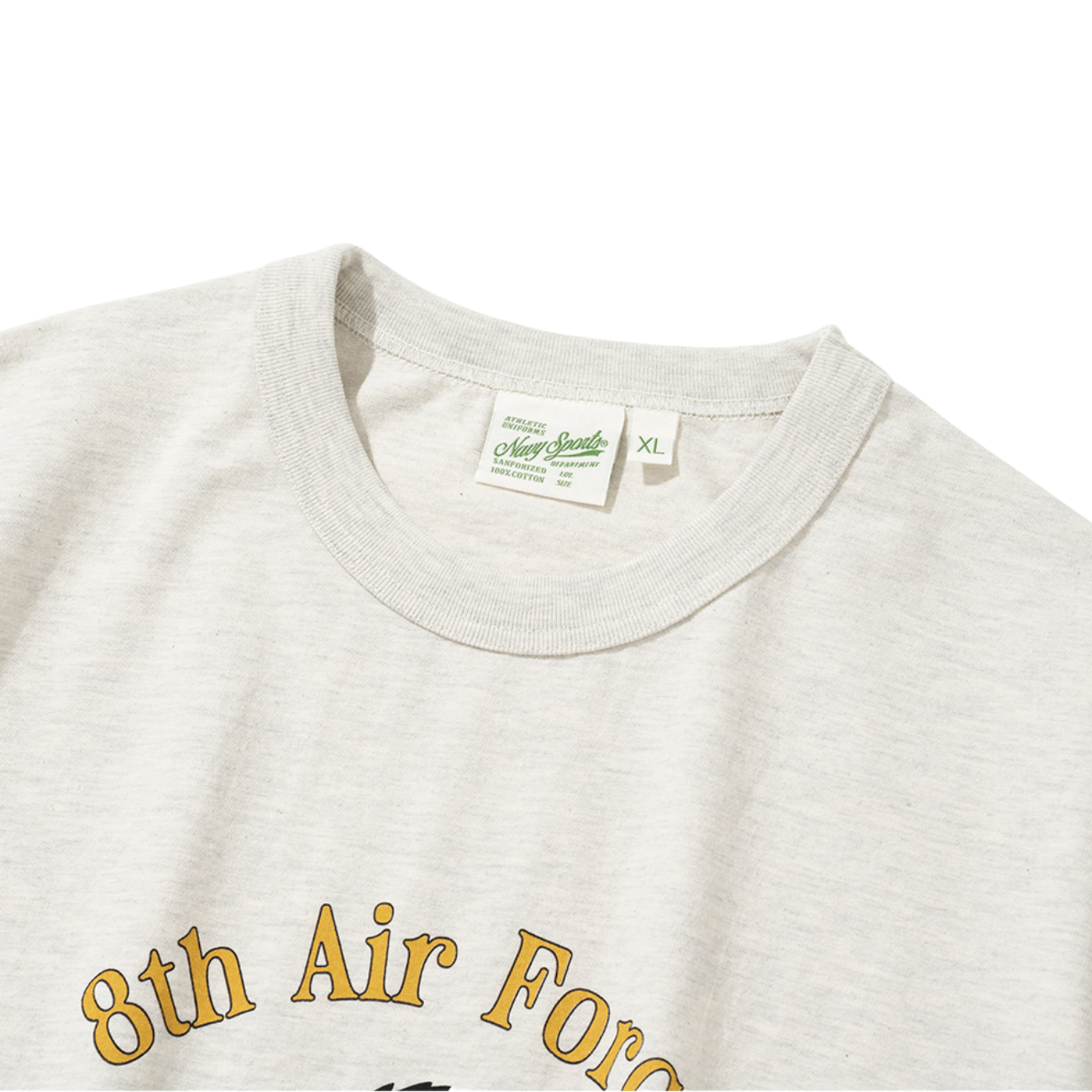 UNIFORM BRIDGE 409TH BOMB SQ. S/S T-SHIRT - OATMEAL
