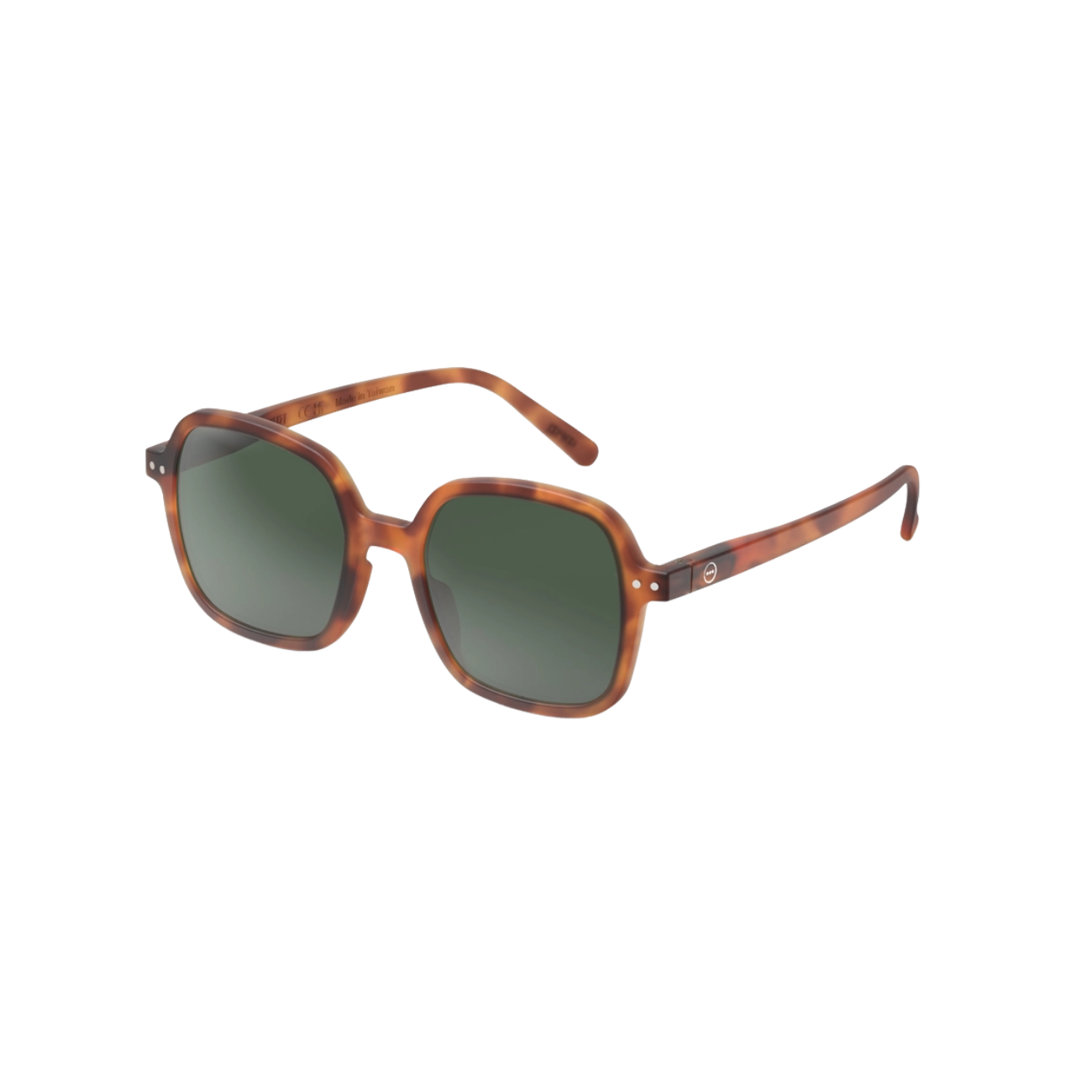 IZIPIZI SUN OFFICE HAVANE GREEN LENSES - HAVANE