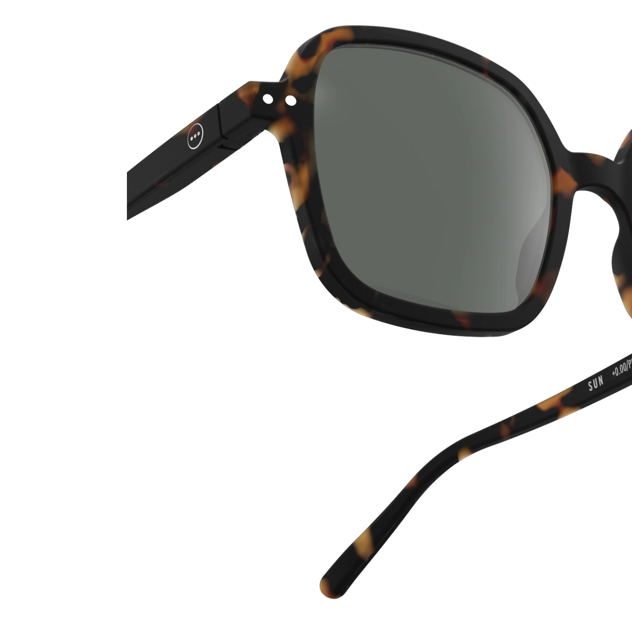 IZIPIZI SUN OFFICE TORTOISE GREY LENSES - TORTOISE