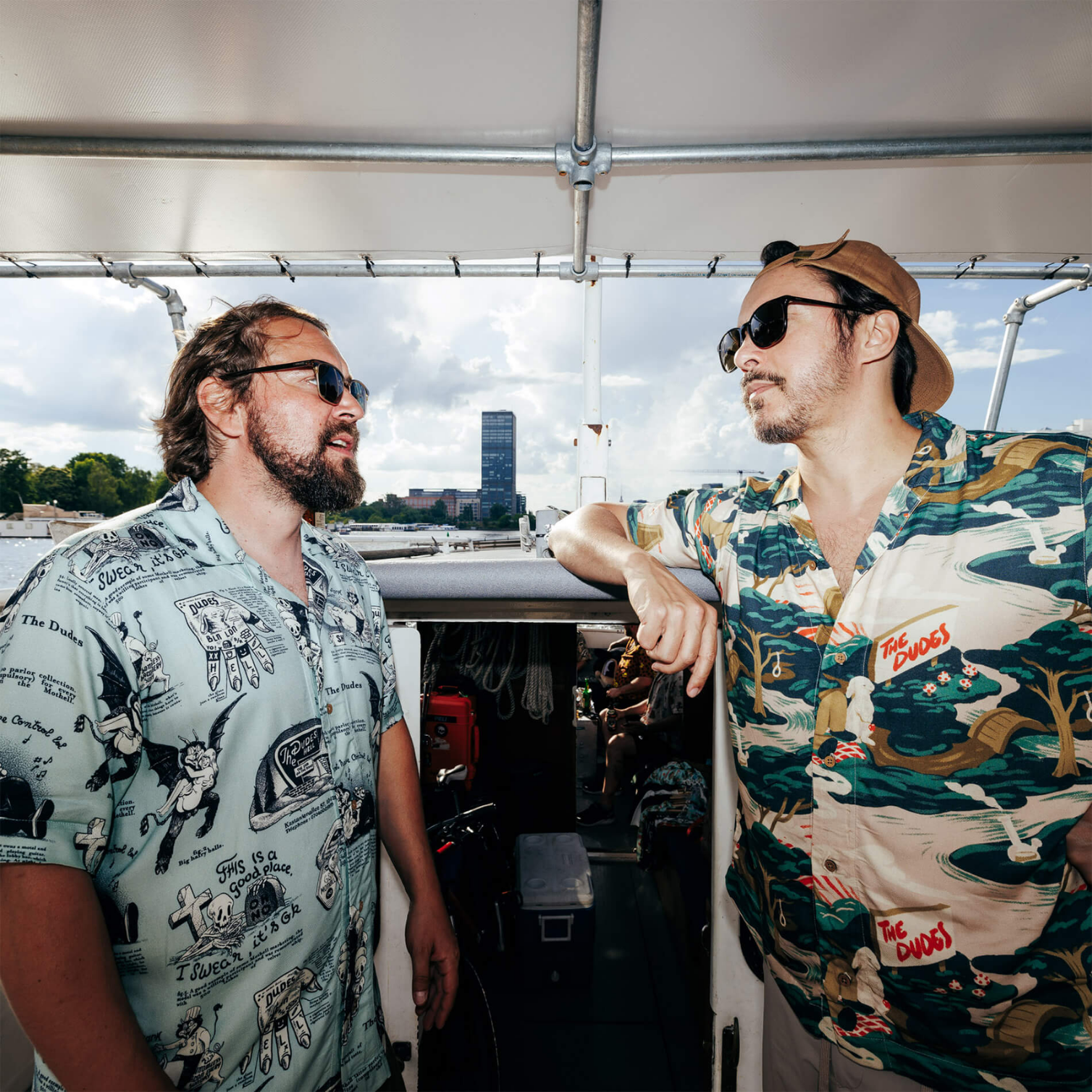 THE DUDES GREENLAND HAWAIIAN SHIRT - MULTICOLOR