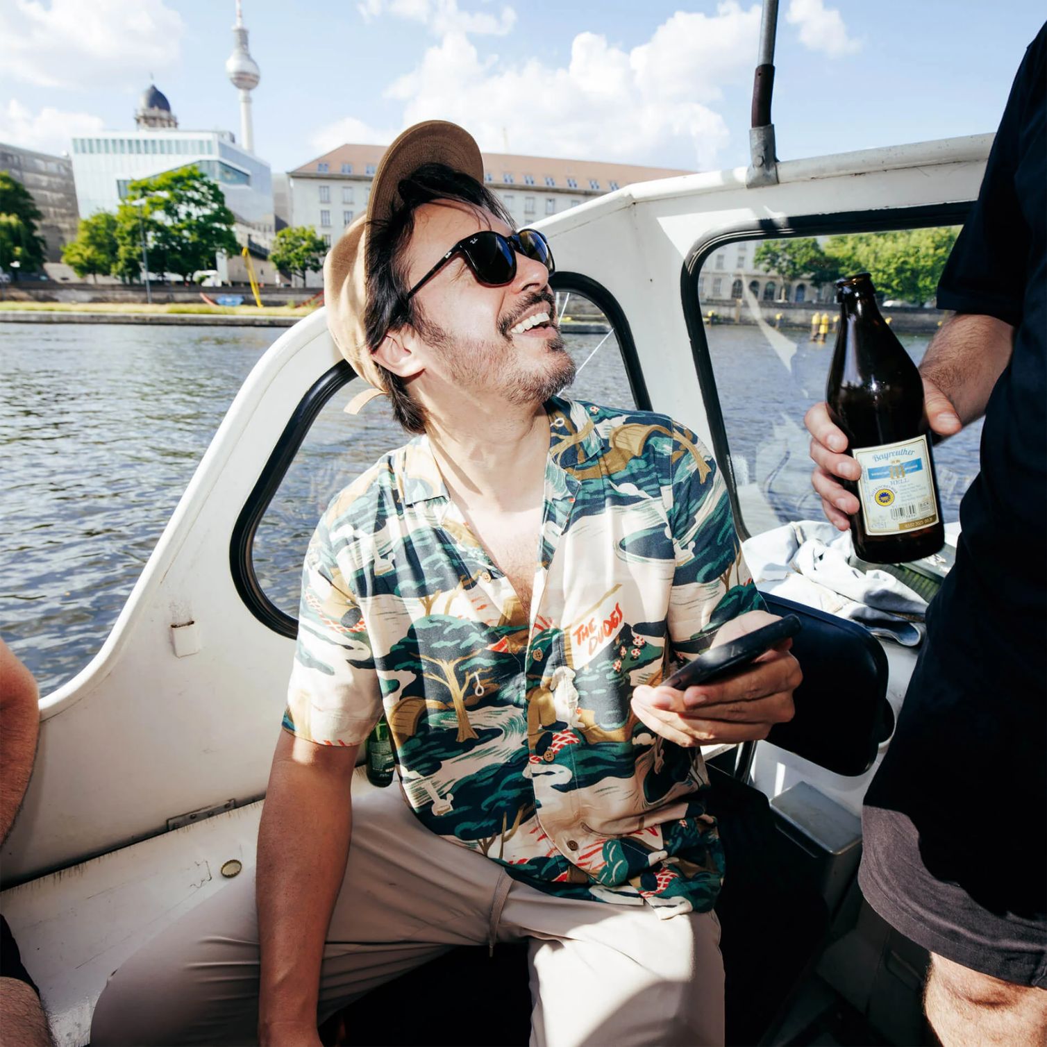 THE DUDES GREENLAND HAWAIIAN SHIRT - MULTICOLOR