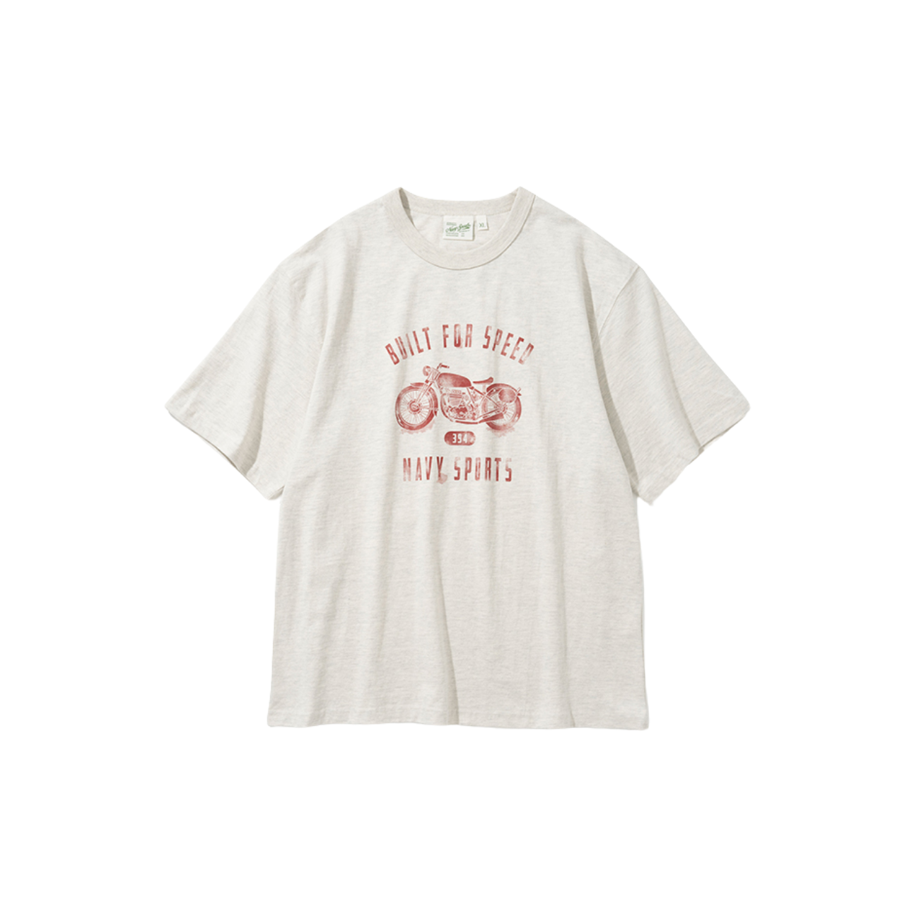 UNIFORM BRIDGE NS BIKE S/S T-SHIRT - OATMEAL