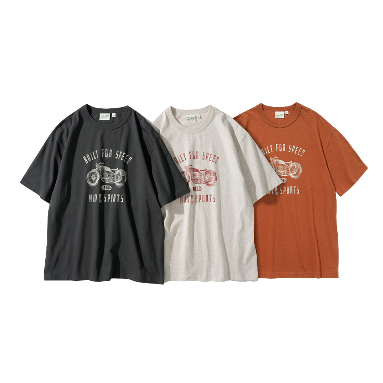 UNIFORM BRIDGE NS BIKE S/S T-SHIRT - OATMEAL