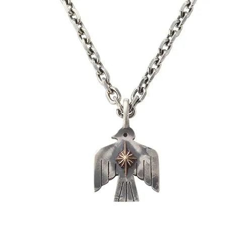 Saad Thunderbird Sun Symbol Pendant Small — front view