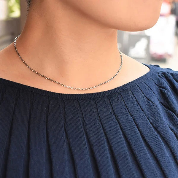 SAAD AZUKI WIDTH 2.5MM CHAIN OZ -  Oxidized