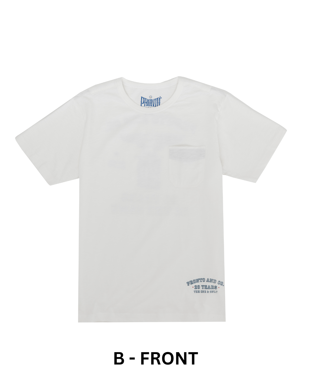 PRONTO&CO. 20TH ANNIVERSARY TEE - BLIND BOX