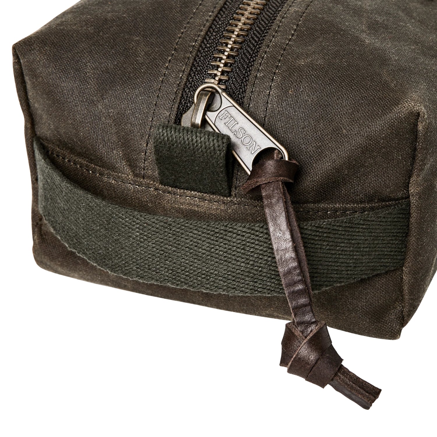 Filson Tin Cloth Travel Kit — Otter Green — view 3