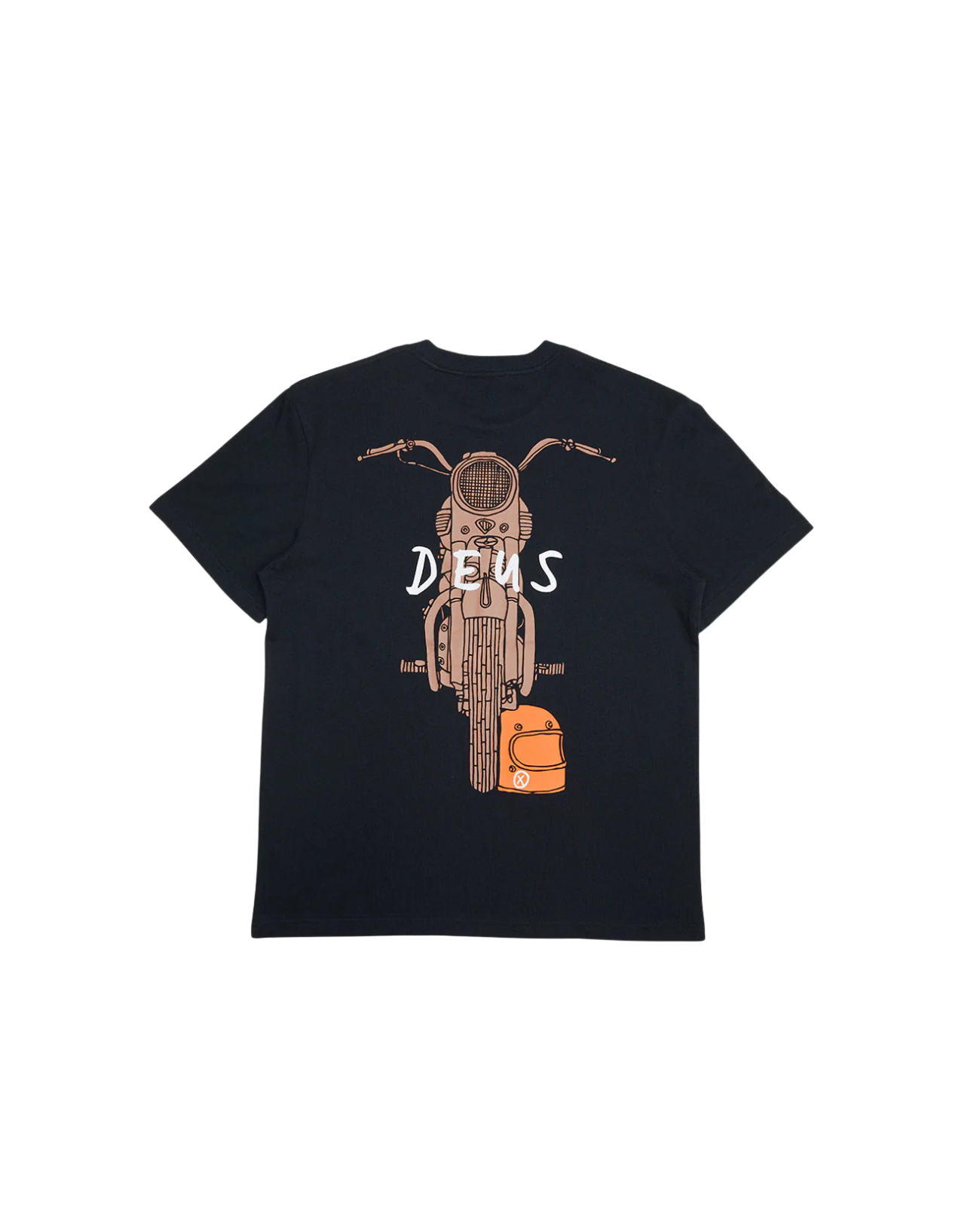 Deus Ex Machina Frontage Tee — Black — view 4