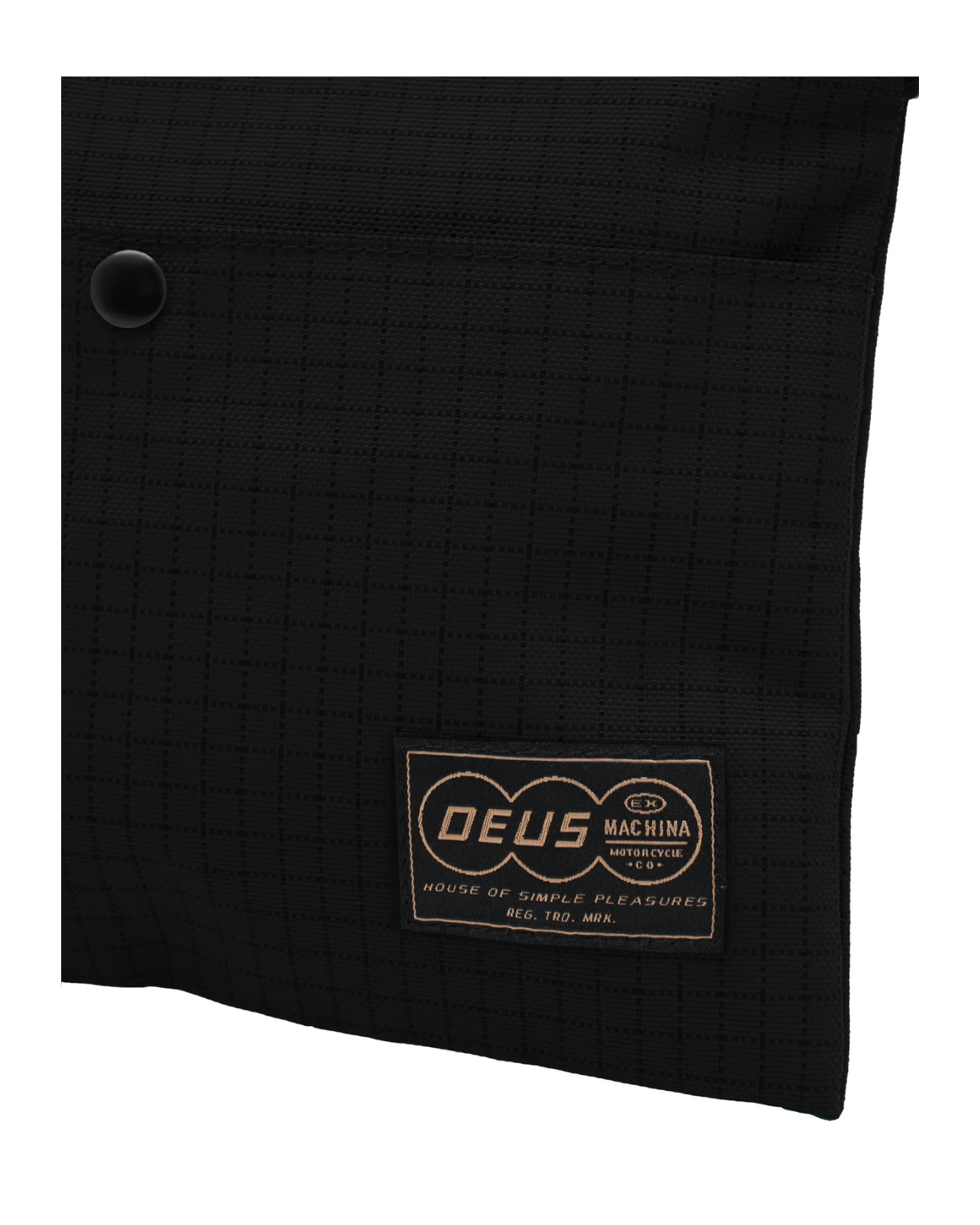 DEUS EX MACHINA TRAVIS 2-WAY SACOCHE - BLACK