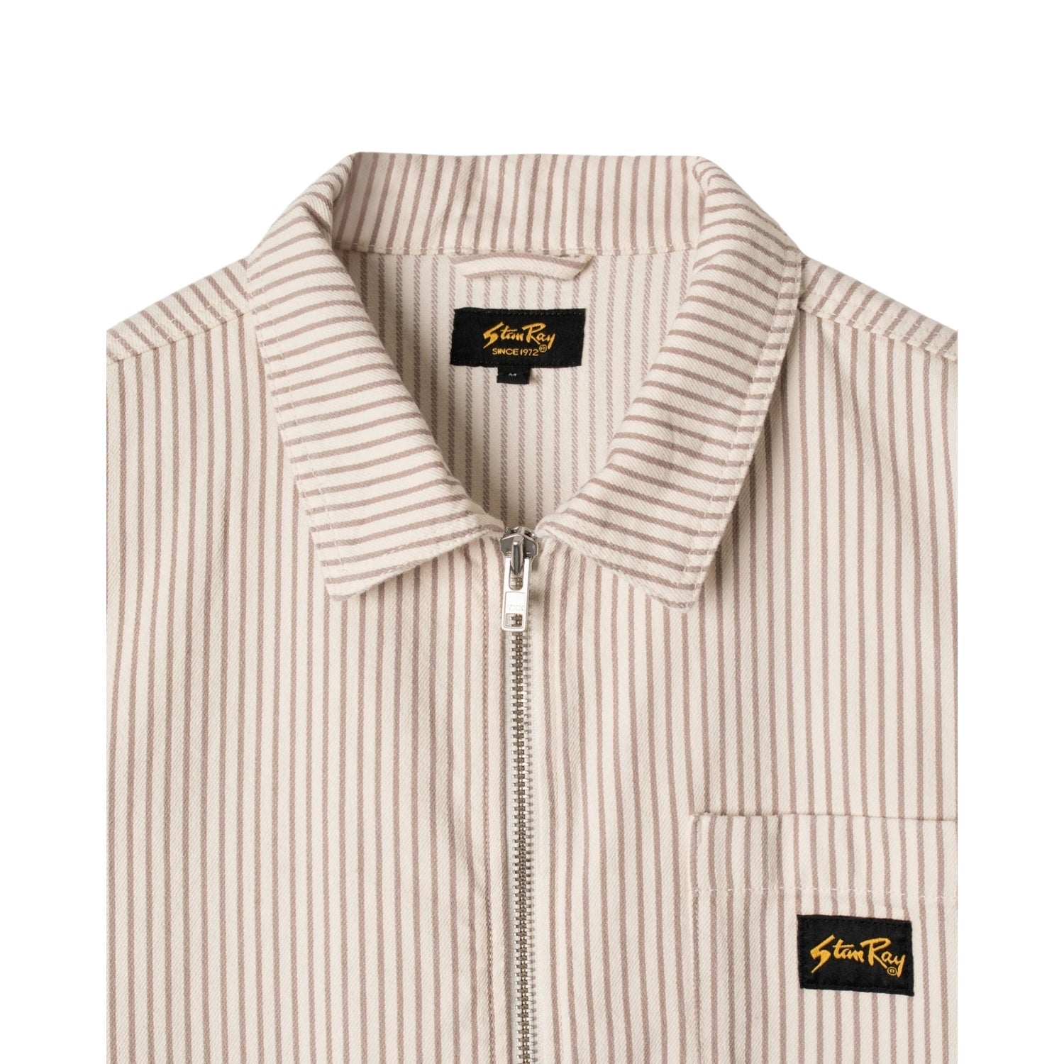 STAN RAY  ZIP SHIRT - PEYOTE HICKORY