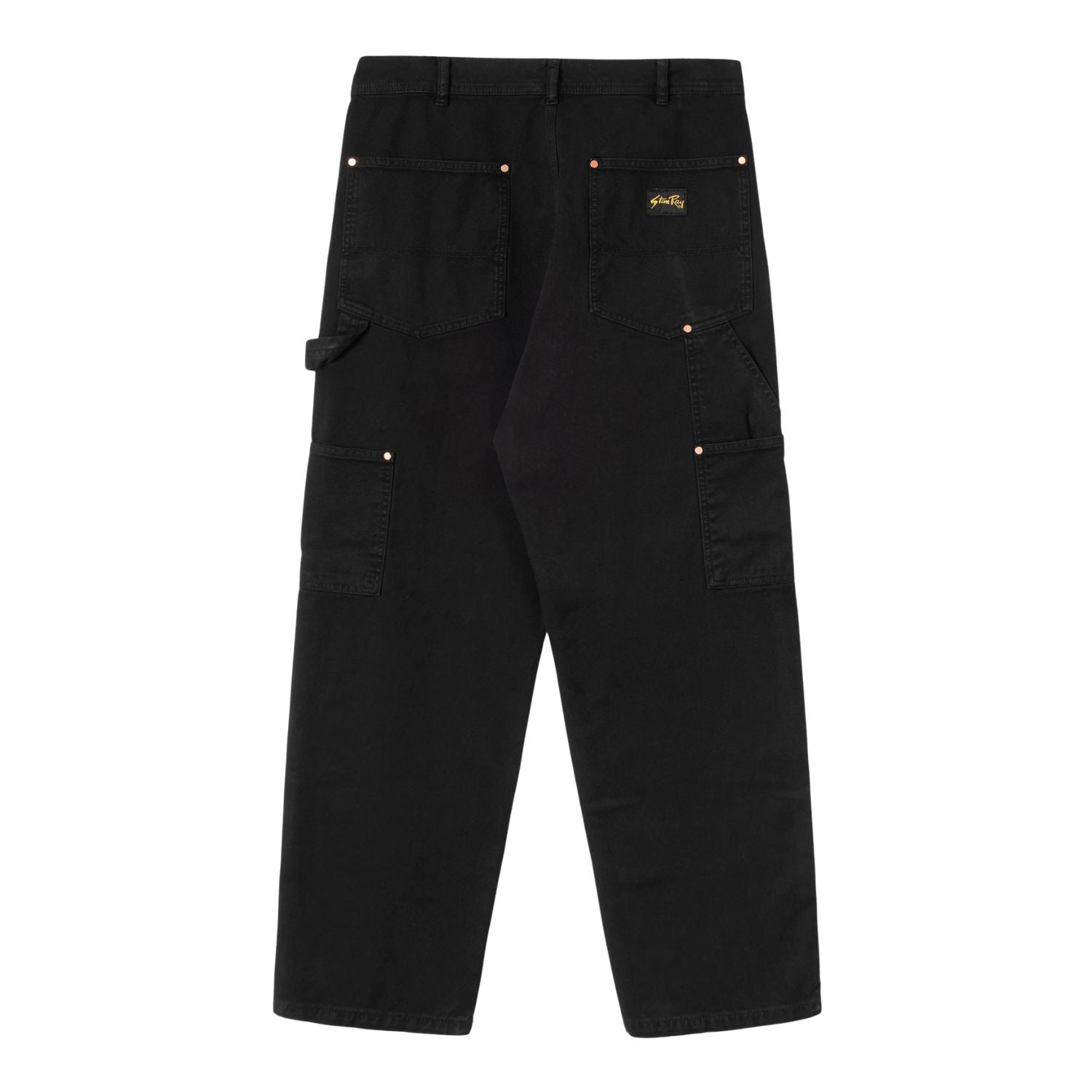 Stan Ray Double Knee Pant — Washed Black Duck — view 3