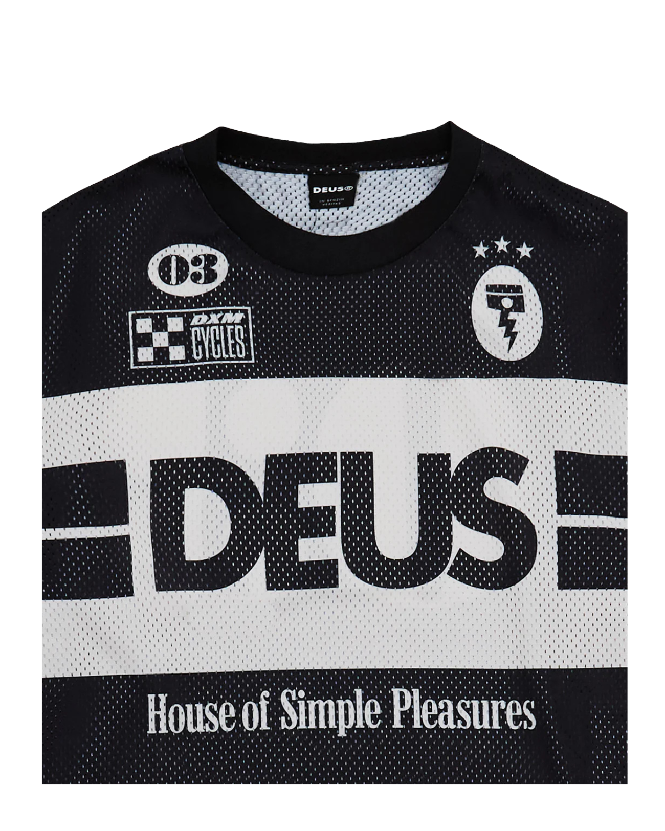 DEUS EX MACHINA OFF ROAD MX JERSEY - BLACK
