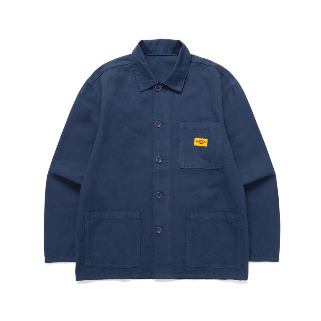Service Works Canvas Chore Shirt — Dark Navy