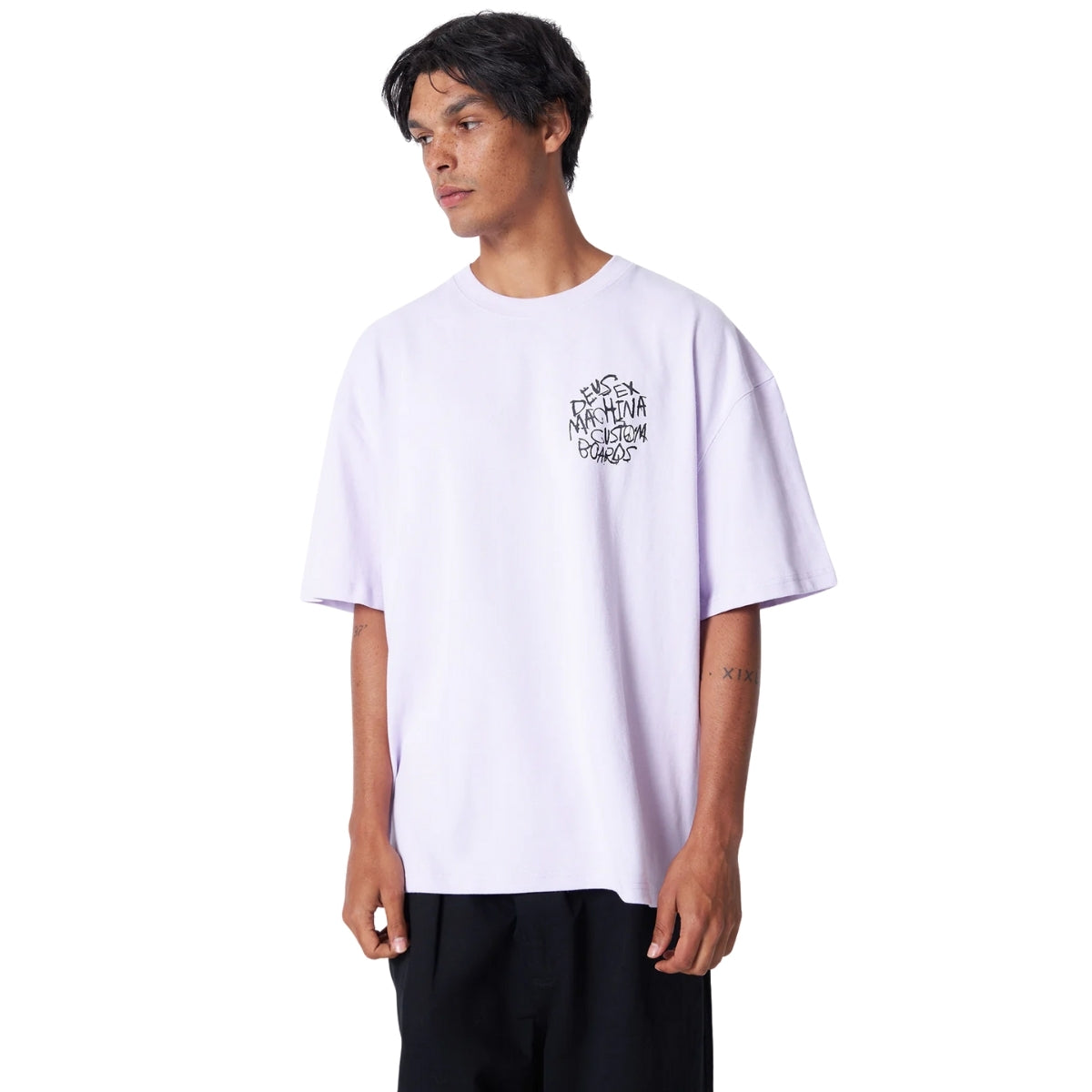 DEUS EX MACHINA WUNDERKIND TEE - ORCHID HUSH