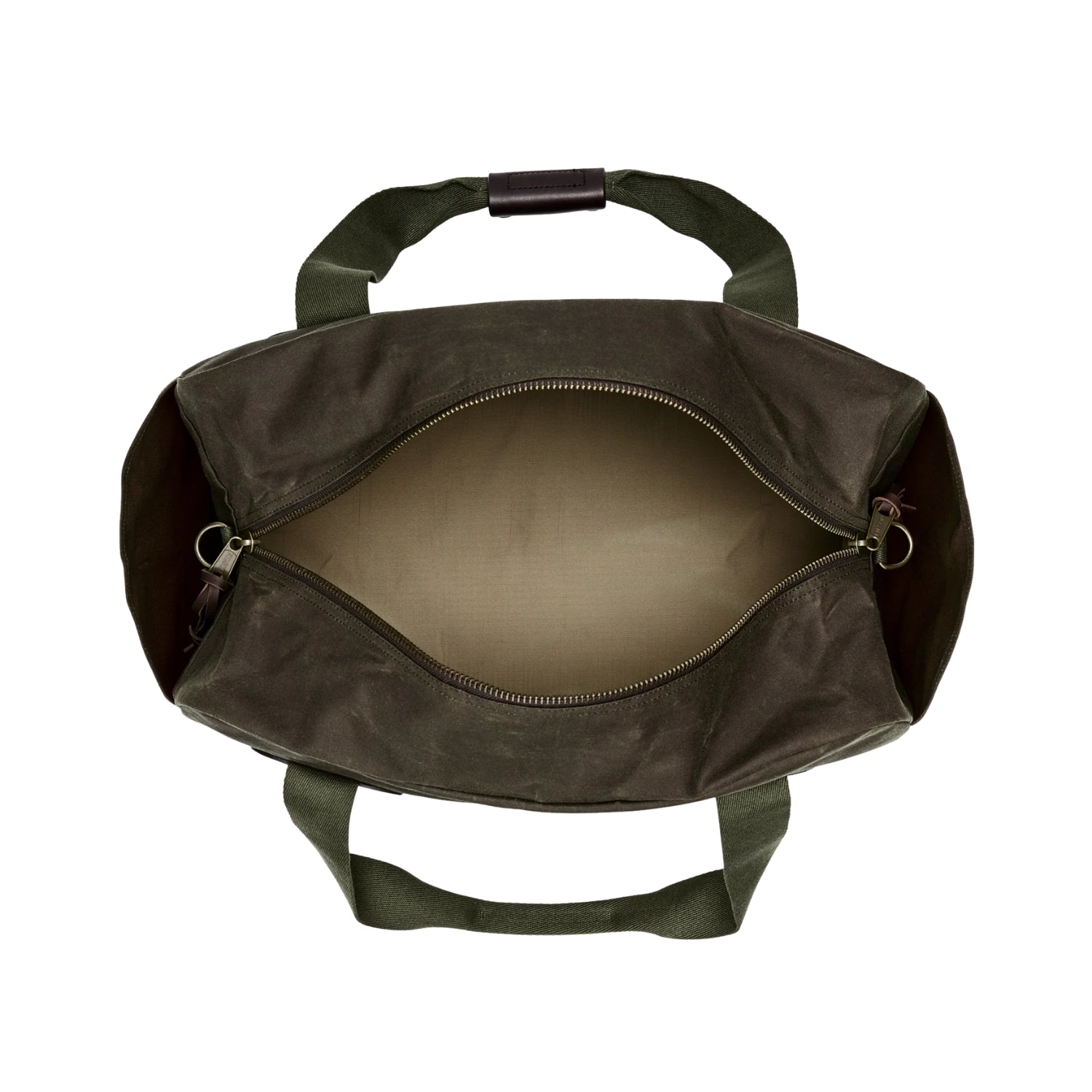 Filson Medium Tin Cloth Duffle Bag — Otter Green — view 3