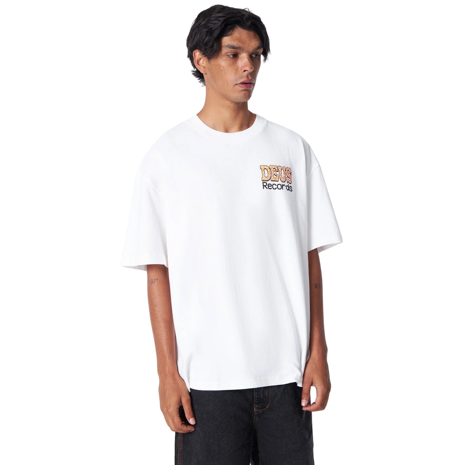 DEUS EX MACHINA CAVE DWELLER TEE - VINTAGE WHITE