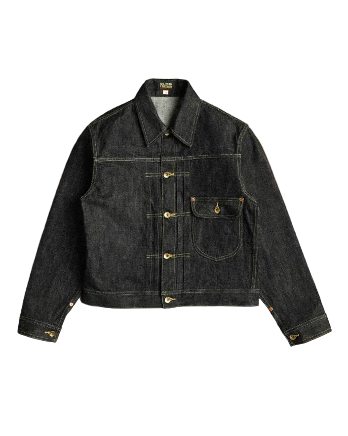 MILITORA LOT 807 SELVEDGE DENIM JACKET - INDIGO