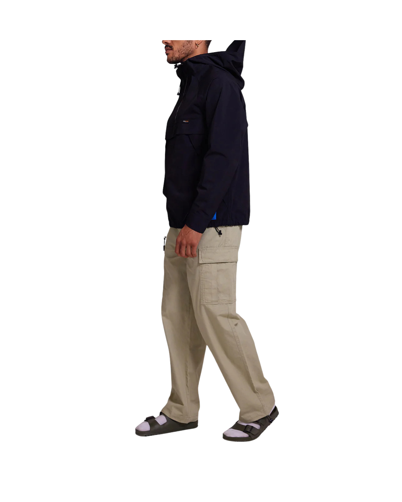 DEUS EX MACHINA RIPTIDE SMOCK JACKET - BLACK