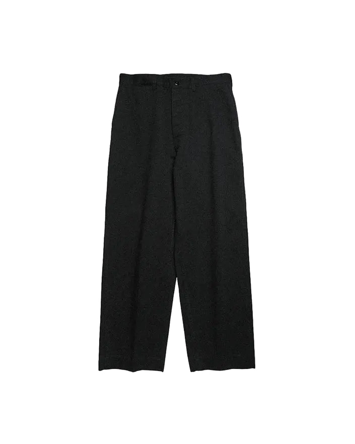 MILITORA LOT 825 1950S USMC HERRINGBONE TROUSERS - VINTAGE BLACK