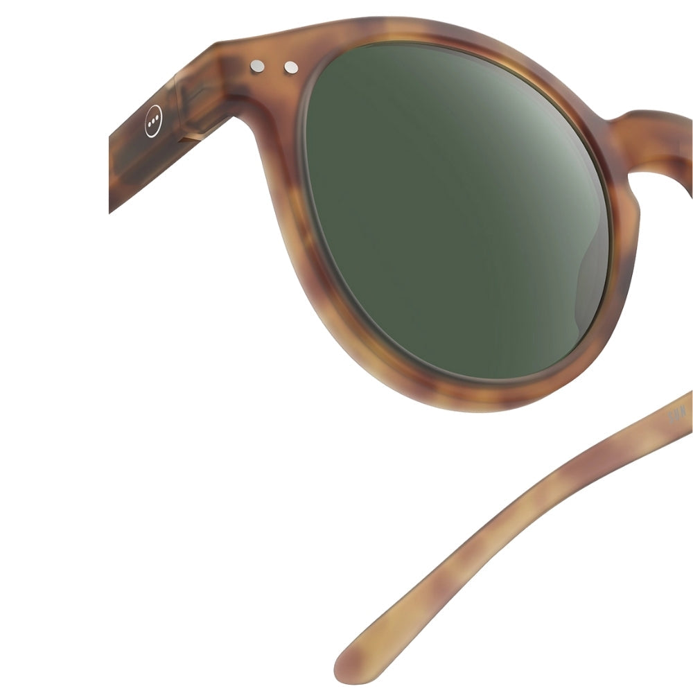 IZIPIZI  SUN M HAVANE GREEN LENSES - HAVANE